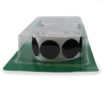 Velcro Rondel 50 stk Sort