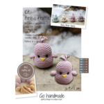 Go Handmade Hæklekit Baby Fugle og rangle