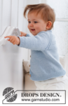 42-6 Dream in Blue Cardigan DROPS Designilta