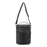 Skuldertaske til garn lille, sort