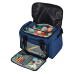 Lankalaukku suorakaiteen muotoinen, suuri laivastonsininen