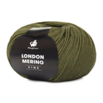 Mayflower London Merino Fine 025 Armeijan vihreä