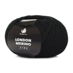 Mayflower London Merino Fine 040 Musta