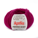 Katia Merino Baby 061 Tumma fuksia