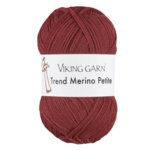 Viking Trend Merino Petite 356 Tummanpunainen
