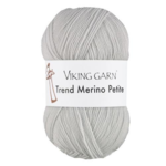 Viking Trend Merino Petite 321 Vaalean harmaa sininen
