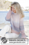 241-3 Watercolour Horizons Sweater by DROPS Design