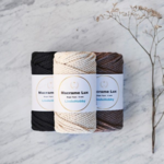 LindeHobby Macrame Lux, Puuvillaköysi, 4 mm