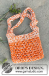 238-7 Tangerine Tickle Bag by DROPS Design