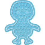 Hama maxi helmilevy, läpinäkyvä - Pingviini 8227