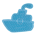 Hama maxi helmilevy, läpinäkyvä - Laiva 8212