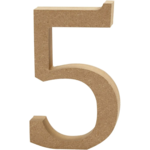 Numero, MDF, 13 cm, 1 kpl.