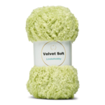 LindeHobby Velvet Soft 22 Limetinvihreä