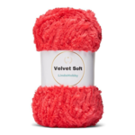 LindeHobby Velvet Soft 25 Punainen