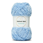 LindeHobby Velvet Soft 38 Vaaleansininen