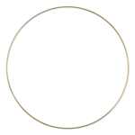 HobbyArts Metallirengas Kulta 30 cm