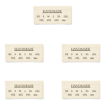 Handmade ko'oilla Aikuisten koot