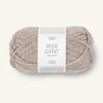 Sandnes Peer Gynt 2650 Harmaanbeige meleerattu