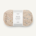 Sandnes Peer Gynt 2720 Mantelitoffee tutti frutti tweed