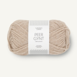 Sandnes Peer Gynt 3021 Vaaleanbeige meleerattu