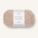 Sandnes Double Sunday 3021 Vaalea beige