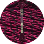 DMC Mouliné Light Effects E3685 Metallinen karhunvatukka