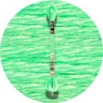 DMC Mouliné Light Effects E990 Neon vihreä