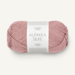 Sandnes Alpakka Silke 4331 Vanha Roosa