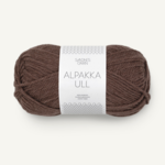 Sandnes Alpakka Ull 3571 Ruskea