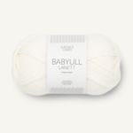 Sandnes Babyull Lanett 1001 Optinen Valkoinen