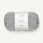 Sandnes Duo 6030 Vaaleanharmaa