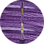 DMC Mouliné Spécial 25 Kirjontalanka, Väriä Vaihtava 0052