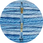 DMC Mouliné Spécial 25 Kirjontalanka, Väriä Vaihtava 0093