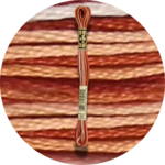 DMC Mouliné Spécial 25 Kirjontalanka, Väriä Vaihtava 0069