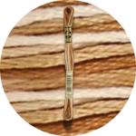 DMC Mouliné Spécial 25 Kirjontalanka, Väriä Vaihtava 0105