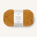 Sandnes Fritidsgarn 2335 Sinapinkeltainen