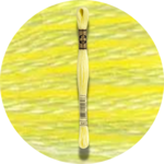 DMC Mouliné Spécial 25, Punaisen/Keltaisen/Oranssin sävyt 0445