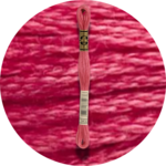 DMC Mouliné Spécial 25, Punaisen/Keltaisen/Oranssin sävyt 3832