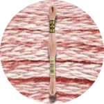 DMC Mouliné Spécial 25, Punaisen/Keltaisen/Oranssin sävyt 0224