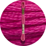 DMC Mouliné Spécial 25, Punaisen/Keltaisen/Oranssin sävyt 3804