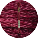 DMC Mouliné Spécial 25, Punaisen/Keltaisen/Oranssin sävyt 0815