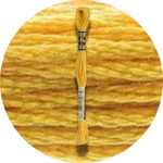 DMC Mouliné Spécial 25, Punaisen/Keltaisen/Oranssin sävyt 0728