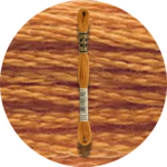 DMC Mouliné Spécial 25, Punaisen/Keltaisen/Oranssin sävyt 0976