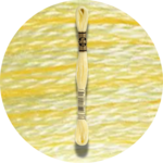 DMC Mouliné Spécial 25, Punaisen/Keltaisen/Oranssin sävyt 3078