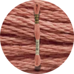 DMC Mouliné Spécial 25, Punaisen/Keltaisen/Oranssin sävyt 3778