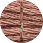 DMC Mouliné Spécial 25, Punaisen/Keltaisen/Oranssin sävyt 3859