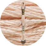 DMC Mouliné Spécial 25, Punaisen/Keltaisen/Oranssin sävyt 0950