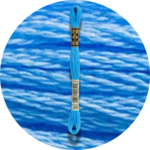 Mouliné Spécial 25 Sinisen/Violetin 0996