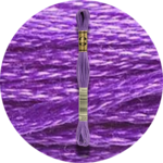 Mouliné Spécial 25 Sinisen/Violetin 0208