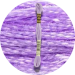 Mouliné Spécial 25 Sinisen/Violetin 0210